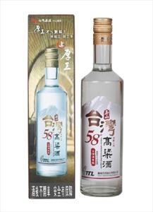 供应台湾玉山高粱酒58度玻璃瓶！