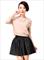 厂家直销 2012秋装新款韩版女装 露肩珍珠装饰圆领长袖针织衫