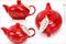 熙客 红瓷套装 陶瓷茶具 新品茶具 中国红—黄金龙 XKTC17