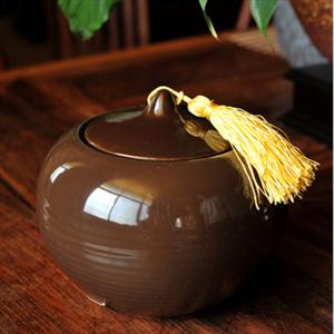 厂家生产 独家 铁釉茶罐 茶叶罐 精品茶具 送礼佳品