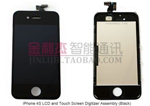 供应苹果iphone4s液晶总成 黑/白