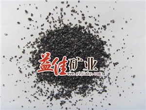 厂家低价供应黑色系列彩砂 彩砂报价 彩砂作用 益佳矿业