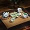 新品茶具 手绘 荷语（墨）系列之福禄 高档礼品茶具 厂家直销