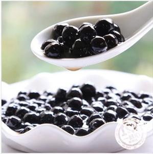 一味心 台湾黑珍珠粉圆 珍珠奶茶原料批发 波霸珍珠豆QQ果 900克