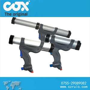 供应英国COX新款AF3气动硅胶枪硬包装胶310ml筒装型
